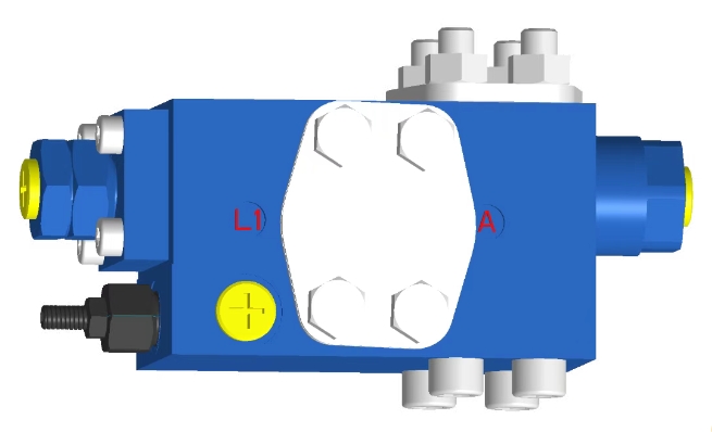 Huade Huade Hydraulic Valve HD-BLV20-1x Соблюдение балансирующего клапана.