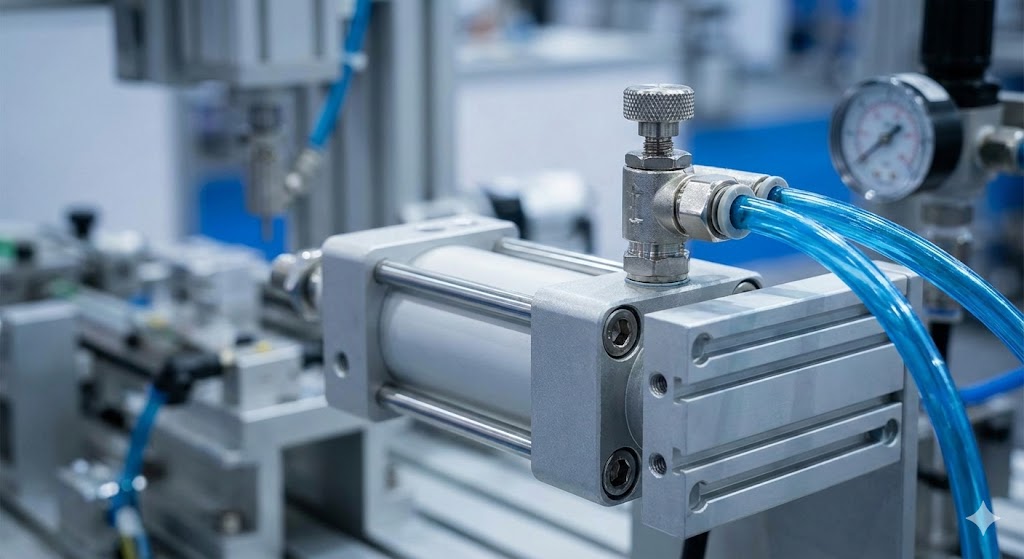How Pneumatic Flow Control Valves Work